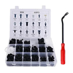 Automotive Plastic Fastener Kit – Bumper and Fender Rivet Retainers for Car Repair