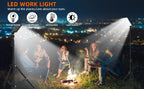 Portable LED Work Light – Telescoping Tripod for Outdoor Camping