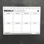 Magnetic Dry Erase Calendar – Monthly Weekly Planner for Kitchen Fridge