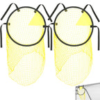 Foldable Football Target Net – 17x28in Soccer Goal for Training Practice