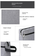 Portable Toiletry Organizer – Travel Cosmetic Pouch for Men and Women