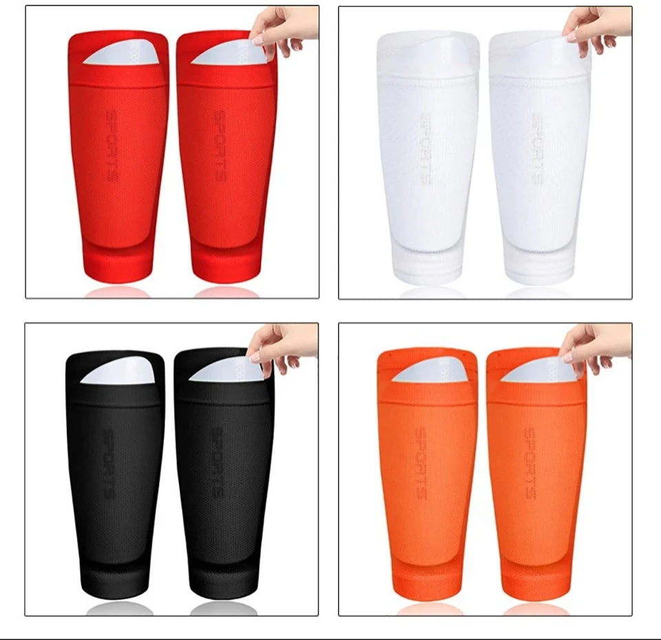 Soccer Shin Guard Socks – EVA Cushion Protection for Kids and Youth Sports
