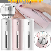 4-in-1 Travel Dispenser – Leakproof Sub-bottle for Shampoo and Lotion