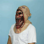 Bloody Skull Latex Mask – Double-Layer Horror Prop for Halloween Cosplay