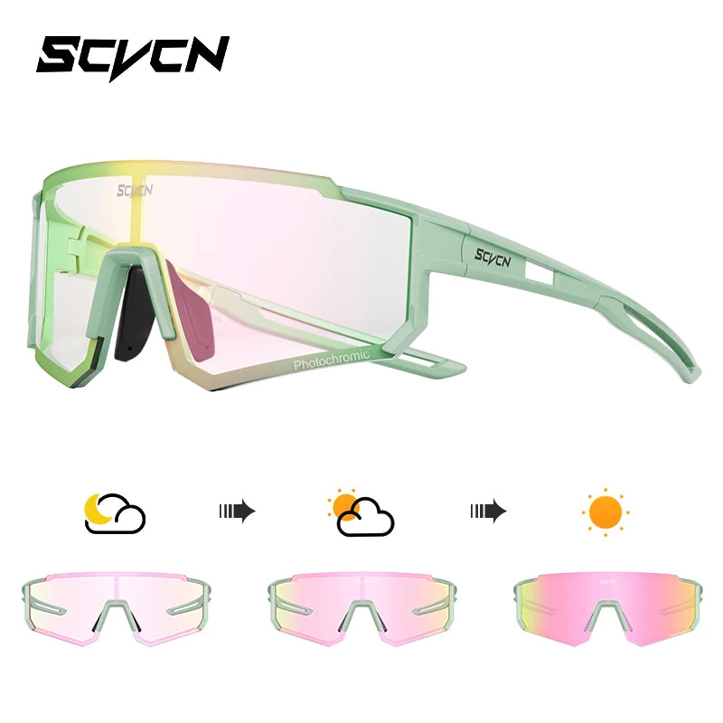 UV400 Cycling Sunglasses – Polarized Sport Eyewear for Outdoor MTB and Fishing