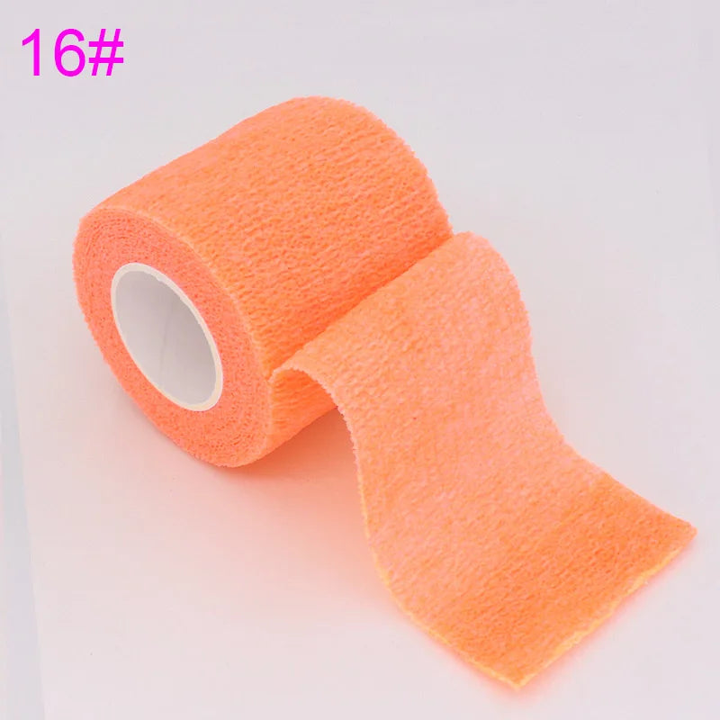 Self-Adhesive Elastic Athletic Tape – Sports Support Wrap for Gym and Injury Recovery
