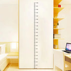 Self-Adhesive Height Growth Chart – 0-200cm Wall Sticker for Kids Bedroom