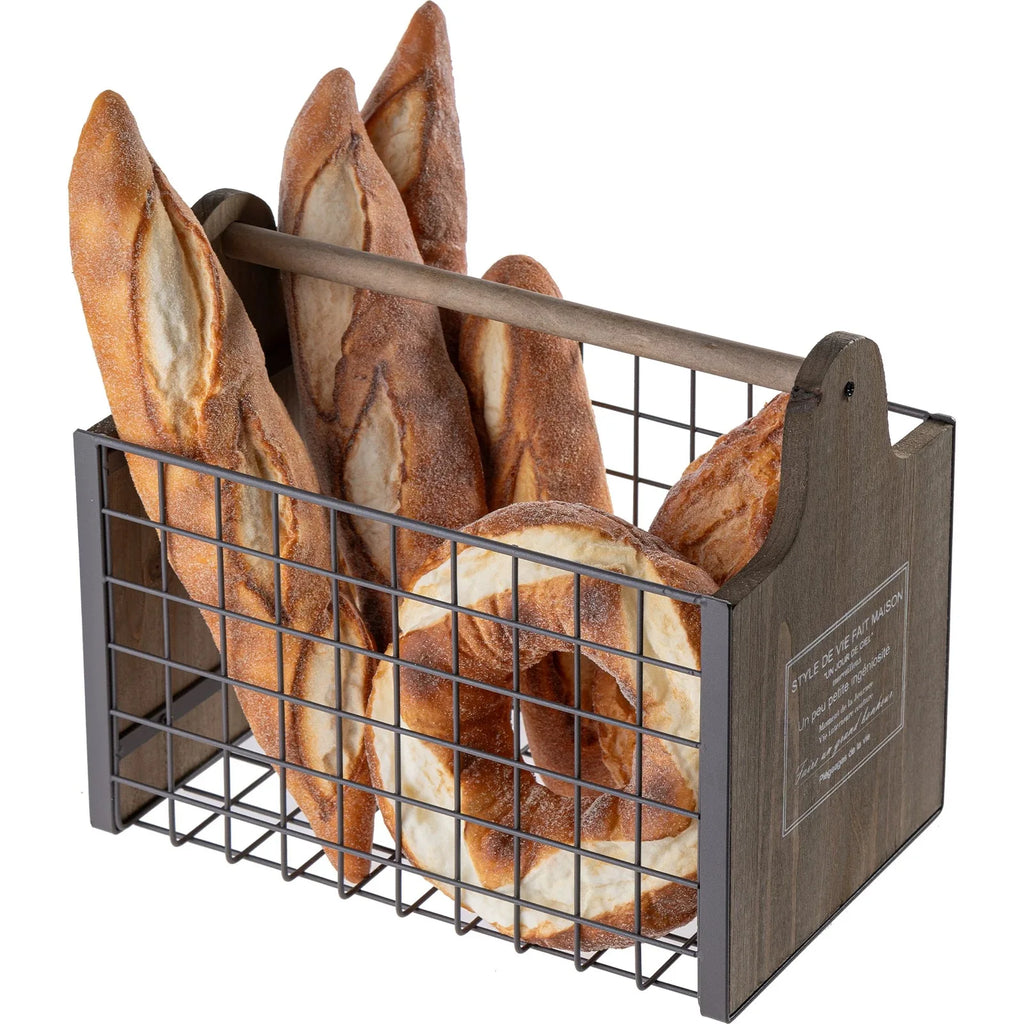 Artificial French Baguette Model – Realistic Bread Prop for Kitchen Decor