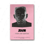 Frank Ocean Music Art Prints – Blonde Rap Poster Set for Bedroom Wall Decor