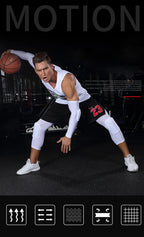 Compression Knee Sleeve – Long Leg Brace Support for Basketball and Running