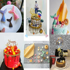 Edible Metallic Glitter Powder – Gold and Silver Dust for Cake Decoration