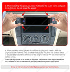 Car Multimedia Player – 6.86 Inch Touchscreen for Apple CarPlay and Android