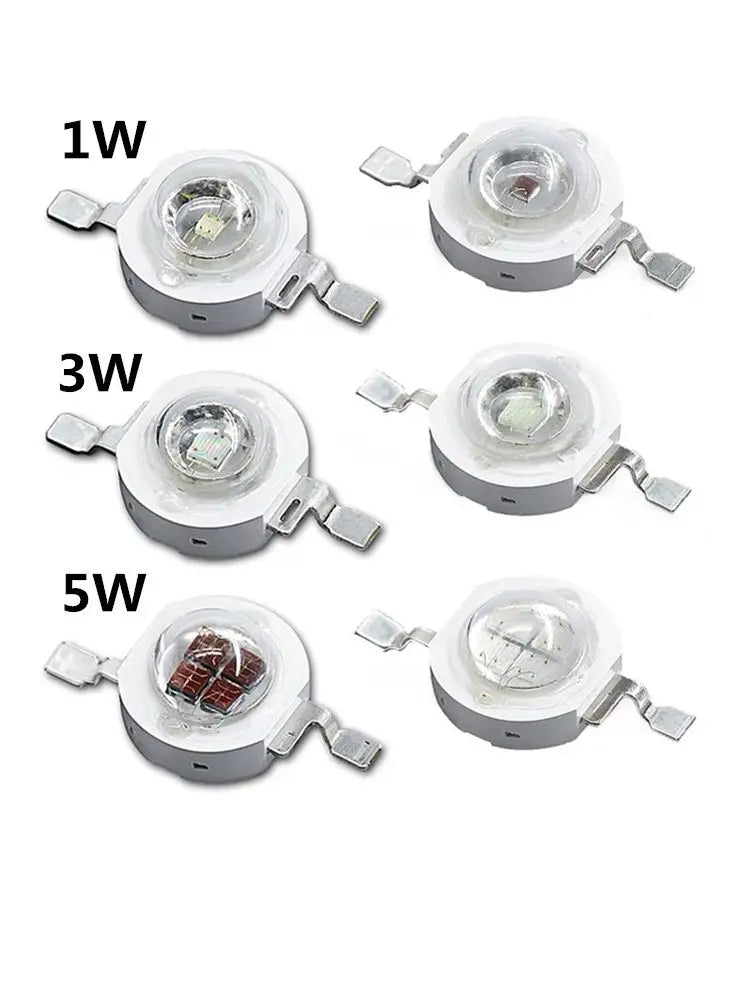High Power COB LED Chip Bulbs – Multi-Color Lighting for DIY Electronics