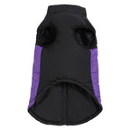 Reflective Dog Jacket – Windproof Winter Coat with D-ring for Small Dogs