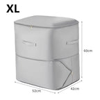 Self-Compression Storage Bag – Large Capacity Duvet Organizer for Moving