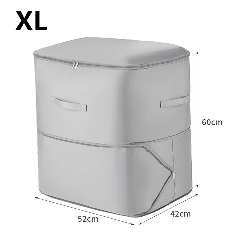 Self-Compression Storage Bag – Large Capacity Duvet Organizer for Moving