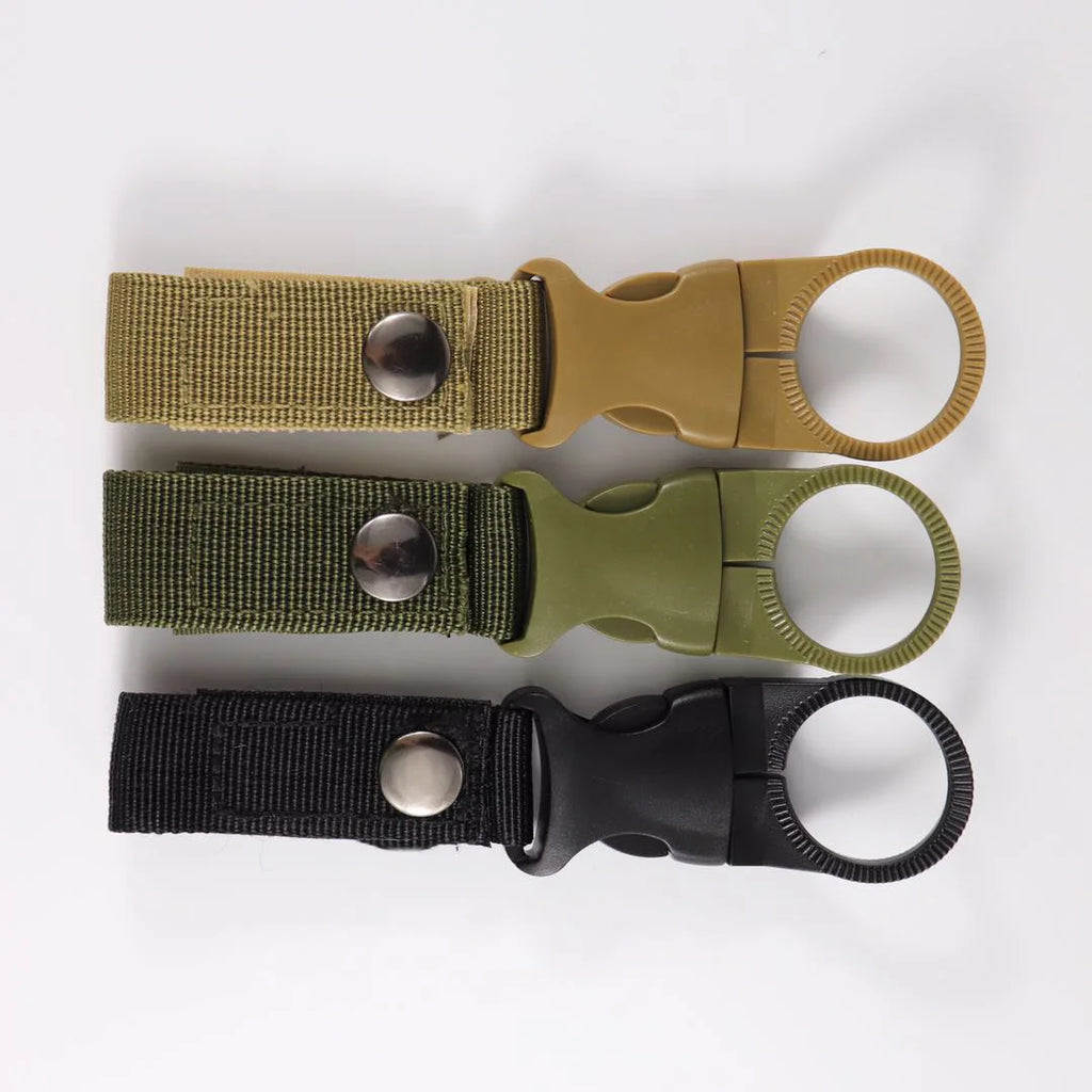 Molle Webbing Carabiner Clips – Gear Attachment for Outdoor Hiking Camping