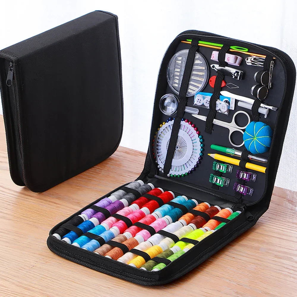 Portable Sewing Kit – Complete Tool Set for DIY Handwork and Travel Repairs