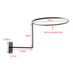 Wall Mounted Steel Helmet Rack – Black and White Hanger for Motorcycle Gear