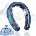 Portable Neck Fan – 6000mAh Wearable Air Conditioner for Outdoor Summer Cooling