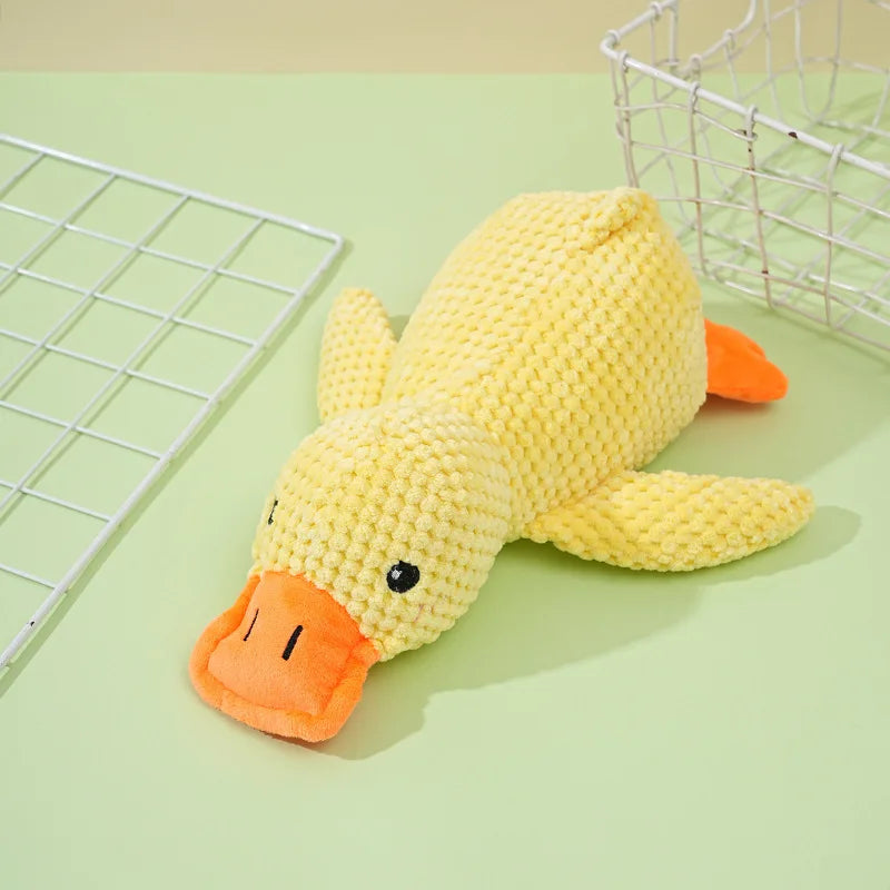 Plush Sleeping Duck Dog Toy – Bite Resistant Teeth Grinding for All Breeds