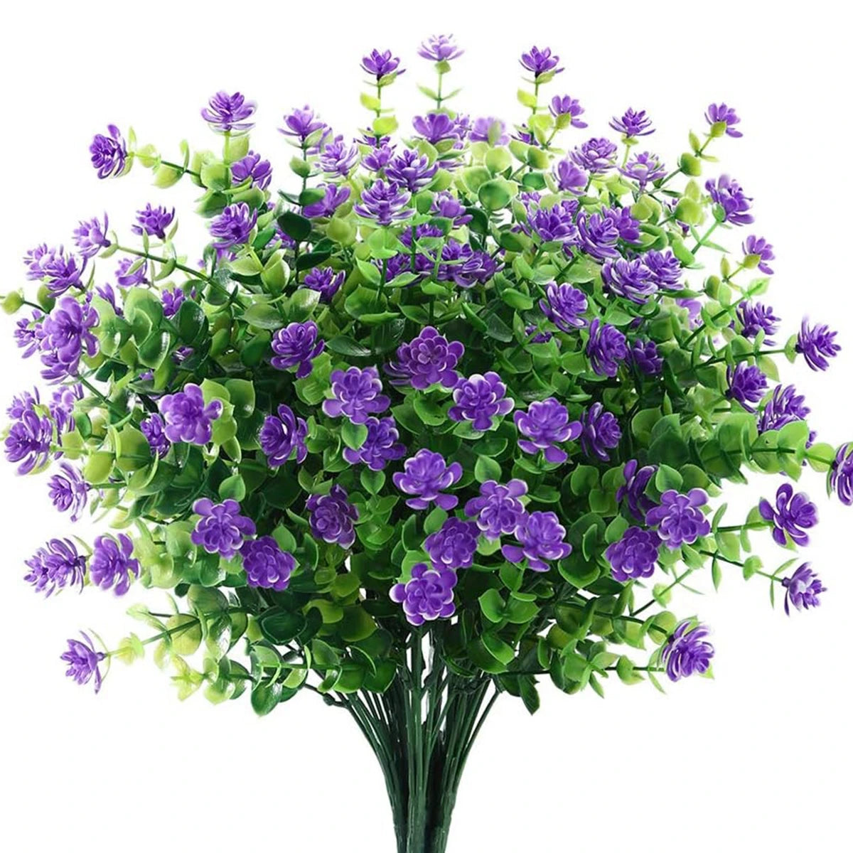 Artificial Eucalyptus Bouquet – Realistic Faux Plant for Home Wedding Decor