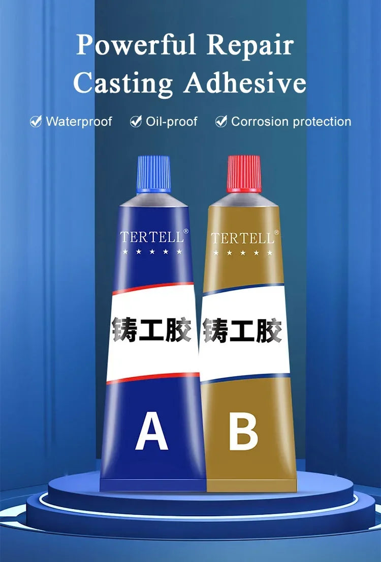 AB Industrial Metal Repair Glue – Waterproof Adhesive for Welding and Sealing