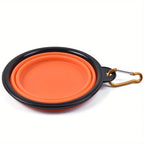 Portable Silicone Folding Dog Bowl – Travel Food and Water for Outdoor