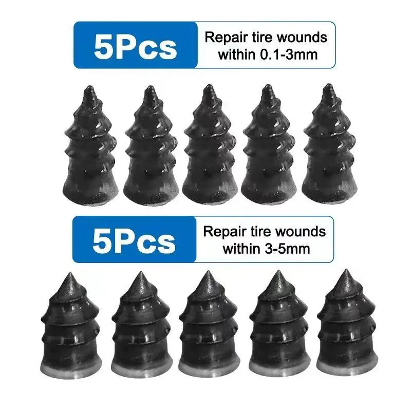 Vacuum Tyre Repair Nails – Tubeless Puncture Screws for Car and Motorcycle