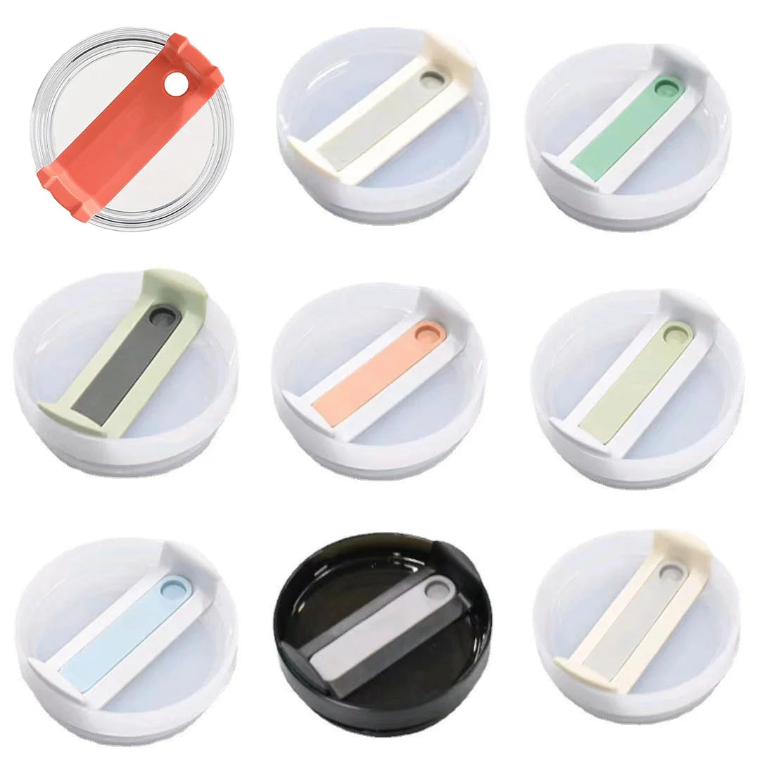 Silica Gel Replacement Lids – 40 Oz Leakproof Covers for Stanley Quencher Tumbler