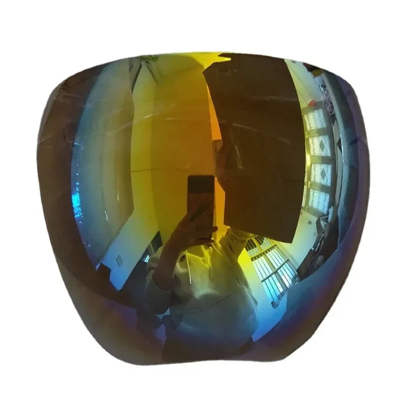 Punk Goggle Face Mask – UV Resistant Oversized Visor for Riding and Cosplay