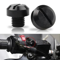 Motorcycle Mirror Hole Blanking Plugs – Universal M8 M10 Bolts for Customization