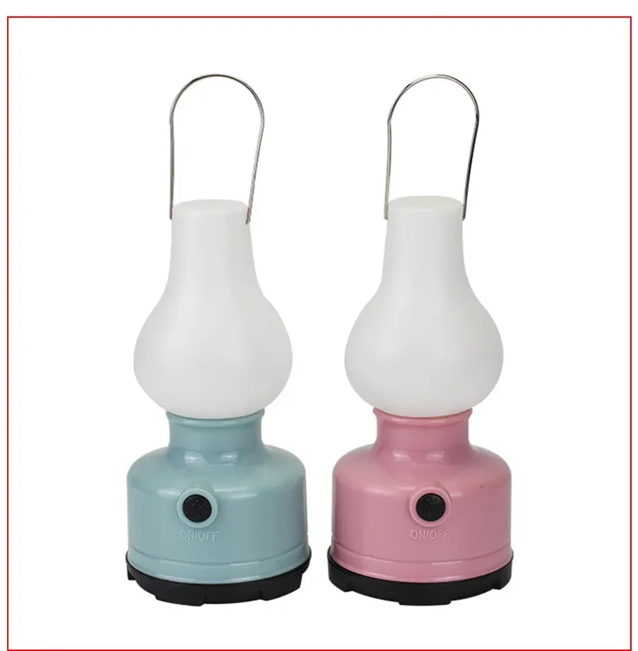 Portable LED Camping Lamp – Waterproof Dual-Mode Light for Outdoor Hiking