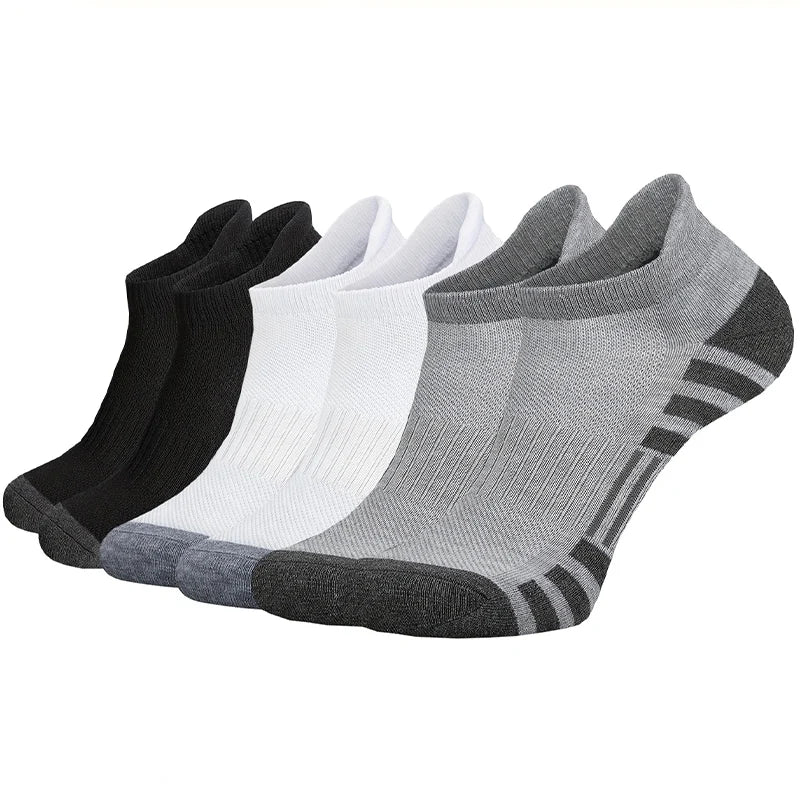 Athletic Football Socks – Soft Ground-Gripping Crew for Men's Gym Training