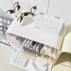 Slanted Desk Organizer – Large Capacity Stationery Holder for Office Storage