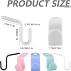 Plastic Hanger Connector Hooks – Space Saving Extender for Closet Organization