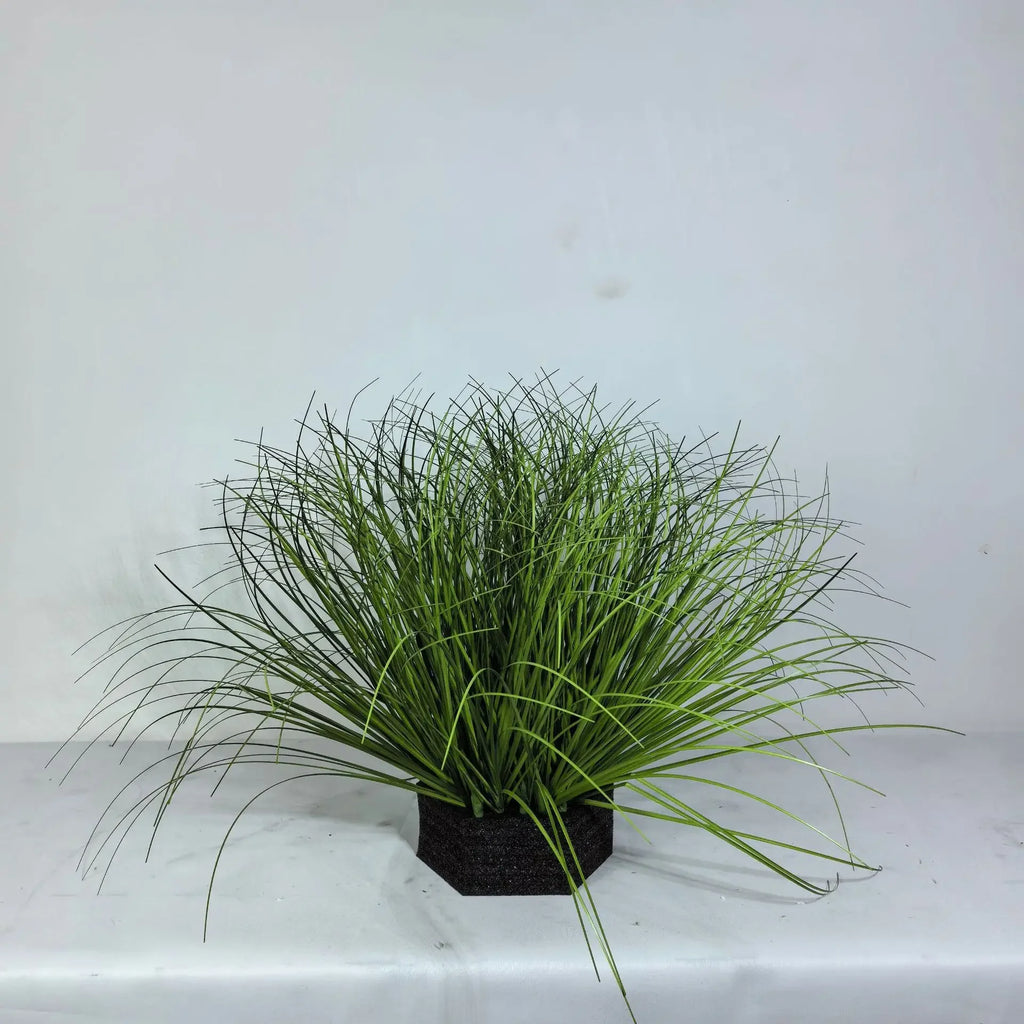Artificial Onion Grass Bushes – Faux Reeds for Home and Garden Decor