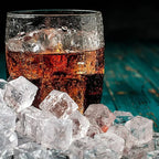 Reusable Acrylic Fake Ice Cubes – Transparent Photo Props for Product Display