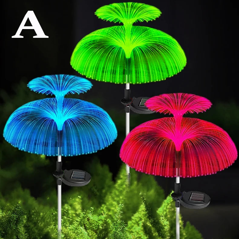 Solar Jellyfish Lights – Color Changing LED for Garden Pathway Decor