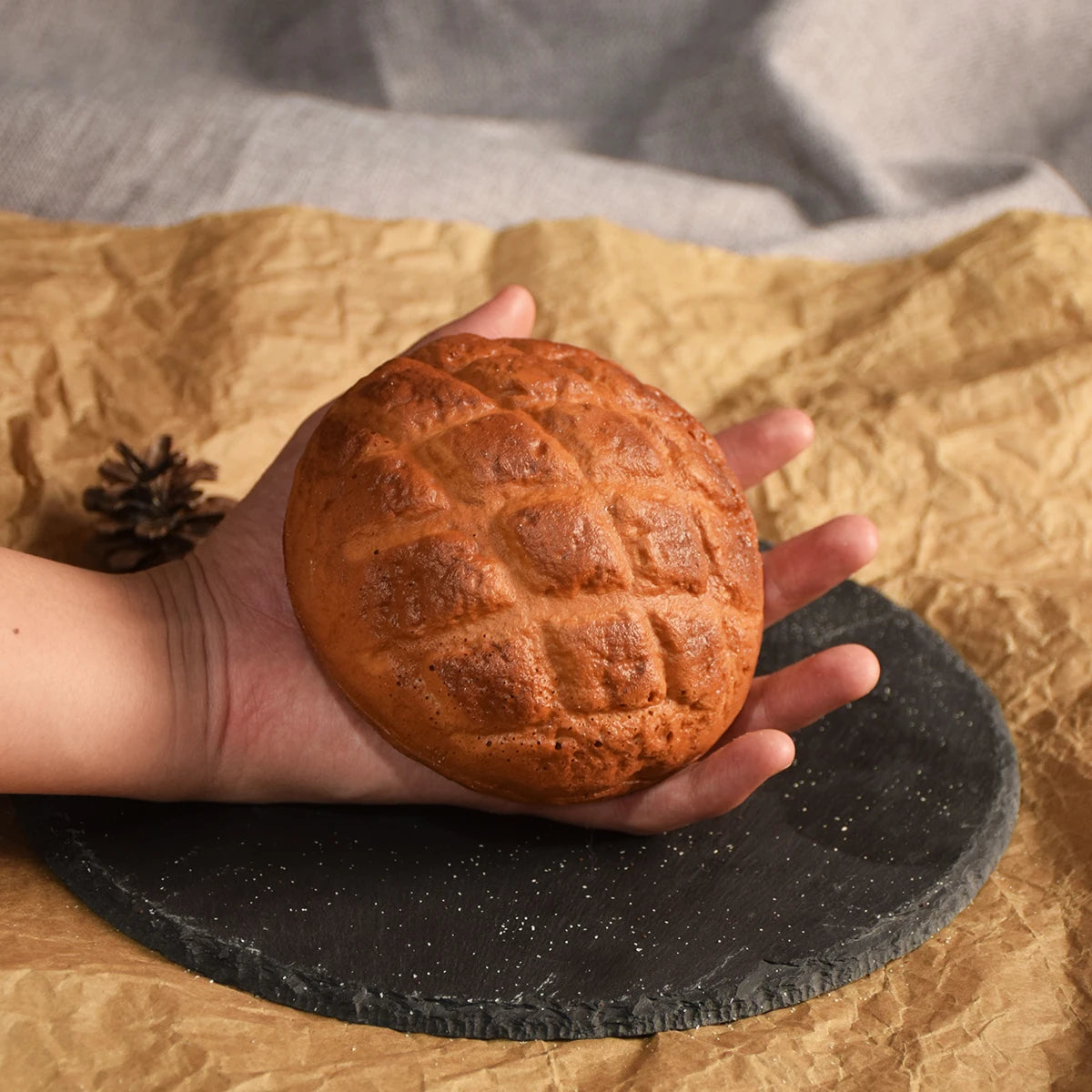 Artificial Wheat Bread – Realistic Food Prop for Bakery Shop Decoration