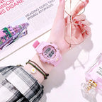 Digital LED Sport Watch – Waterproof Countdown Timer for Women