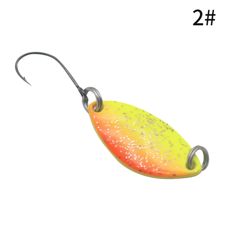 Colorful Spoon Fishing Lures – Lightweight Metal Baits for Trout and Bass