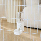 Automatic Cage Pet Feeder – Hanging Food and Water Dispenser for Cats and Dogs