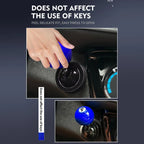 Metal Joystick Ignition Button – Decorative Engine Start Cover for Car Interior