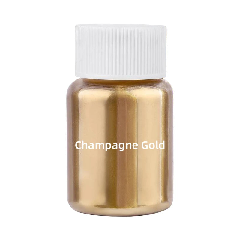 Edible Metallic Glitter Powder – Gold and Silver Dust for Cake Decoration