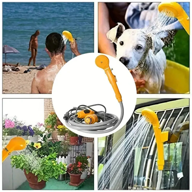 Portable Electric Car Shower – 12V Outdoor Shower for Camping