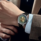 Luxury Leather Quartz Wristwatch – Waterproof Business Watch for Men