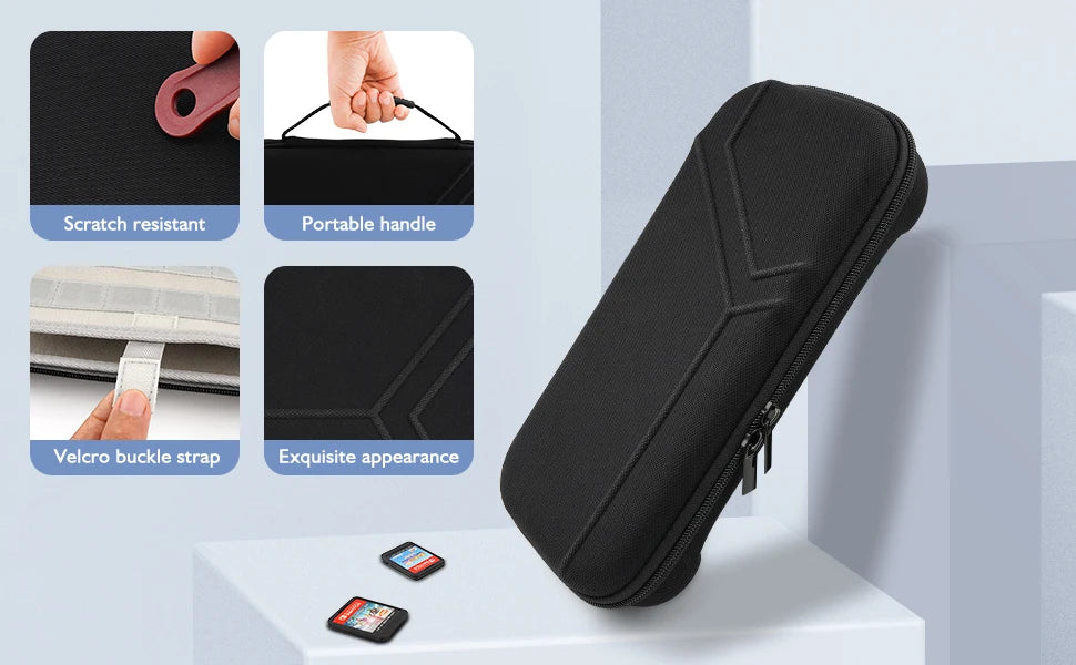 Shockproof Carrying Case – Hard Shell Storage for Nintendo Switch Consoles