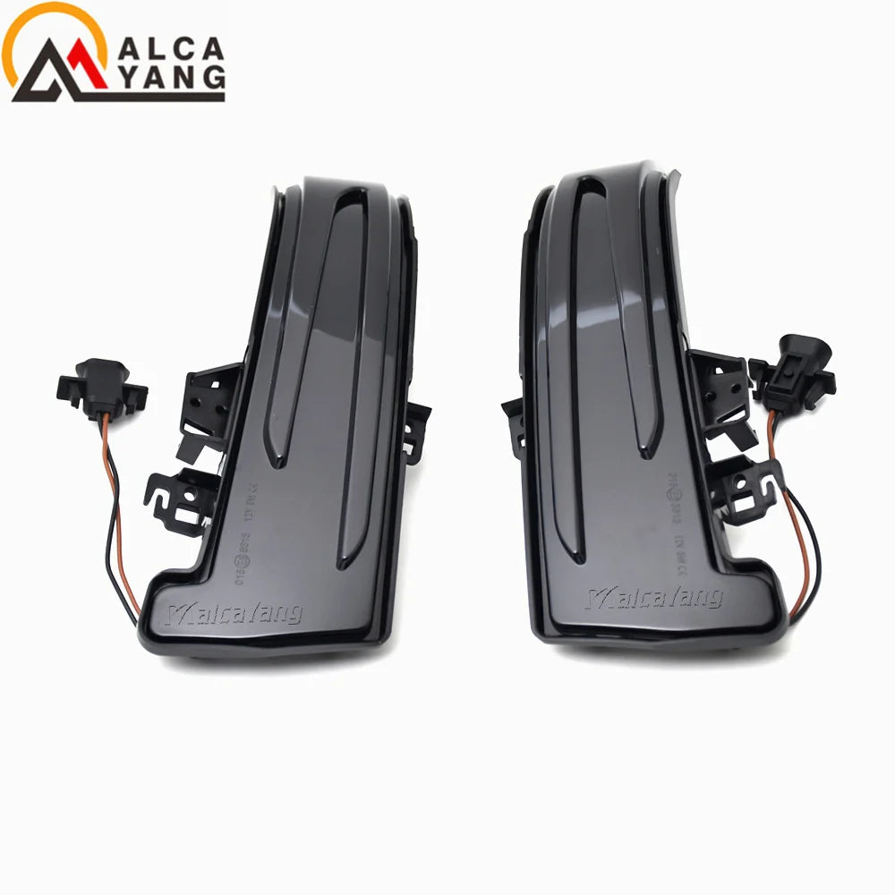 Dynamic LED Side Mirror Indicators – Sequential Turn Signals for Mercedes Benz