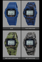 Digital Sport Watch – Multifunctional Retro Timepiece for Men